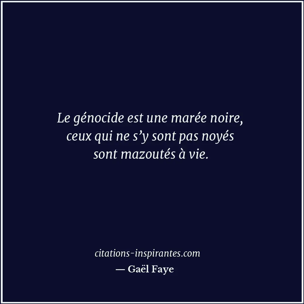 Citation de Gaël Faye