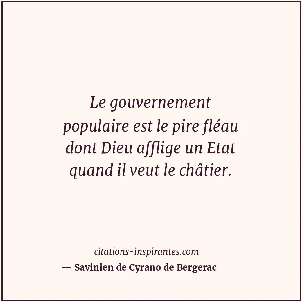 Citation de Savinien de Cyrano de Bergerac