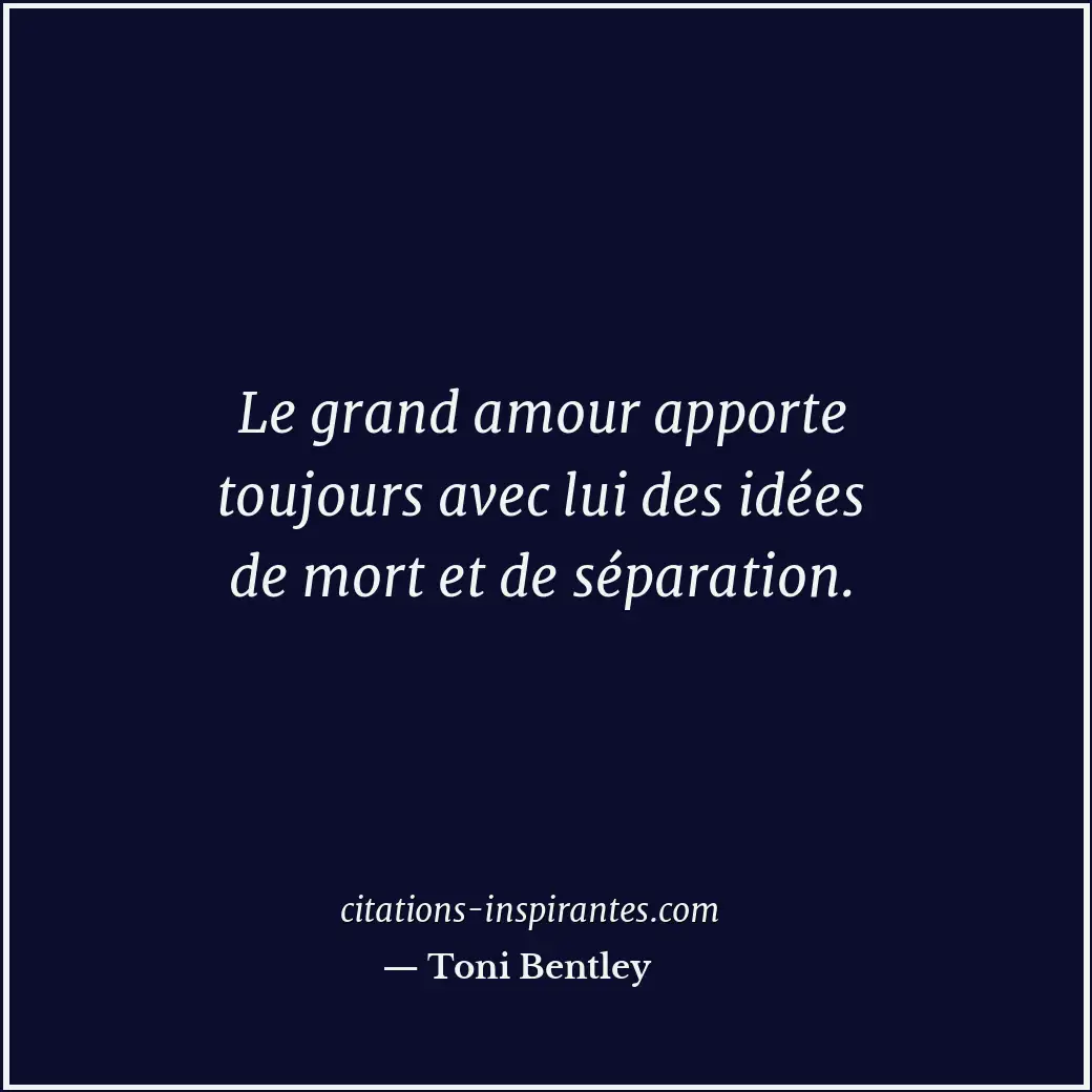 Citation de Toni Bentley
