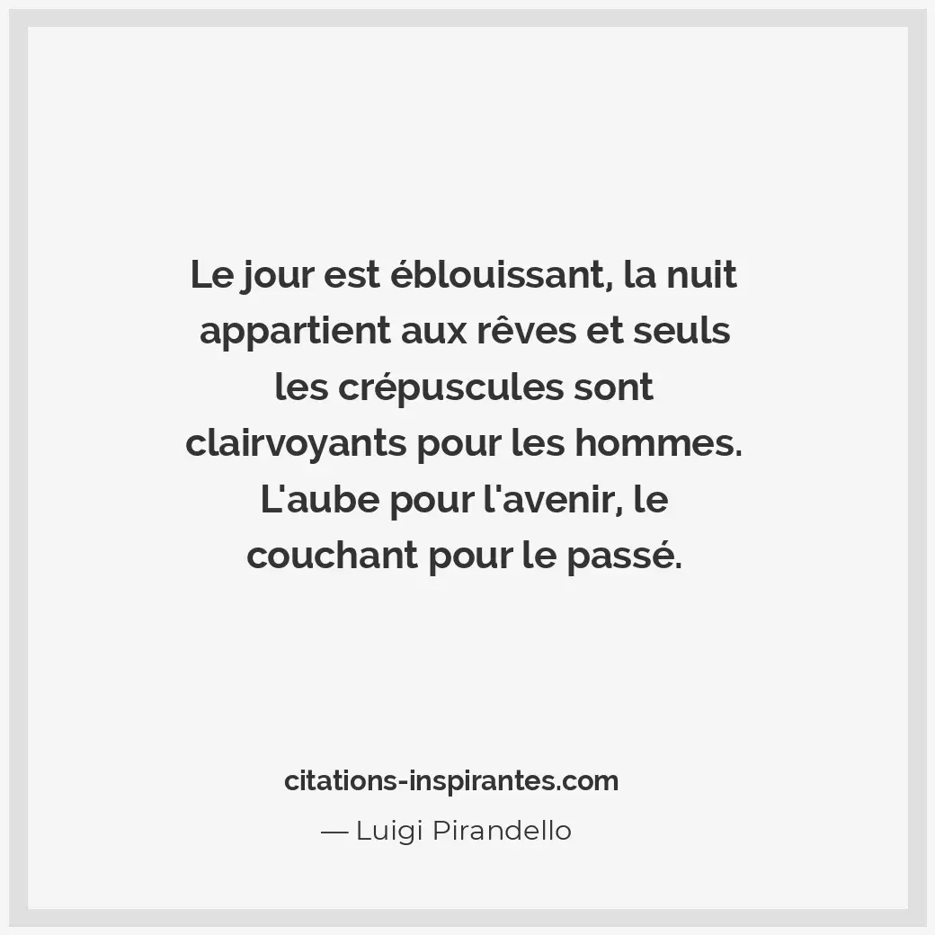 Citation de Luigi Pirandello