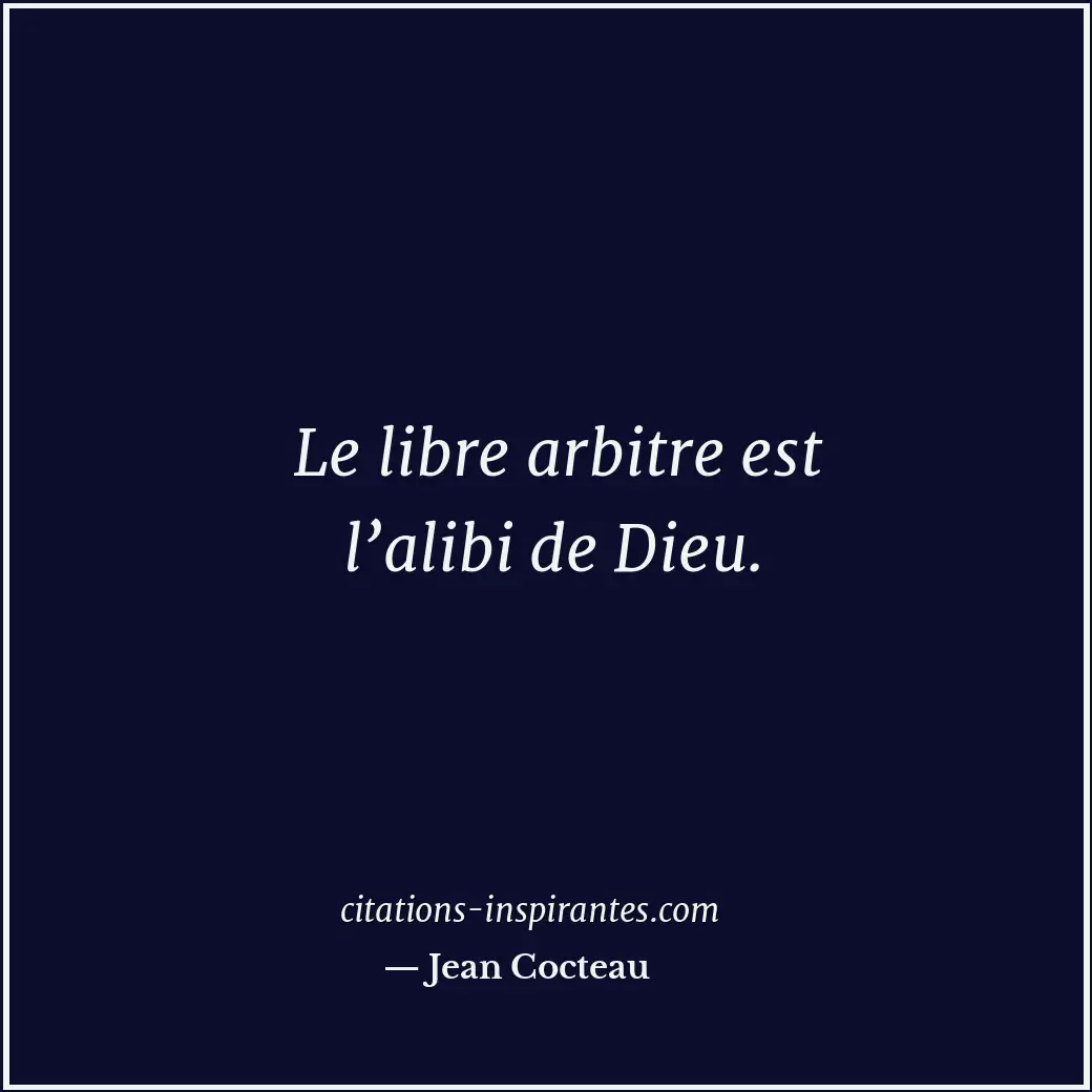 Citation de Jean Cocteau