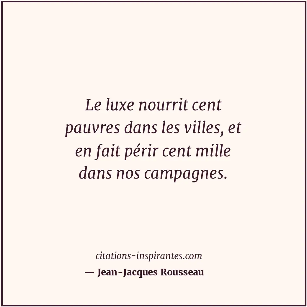 Citation de Jean-Jacques Rousseau