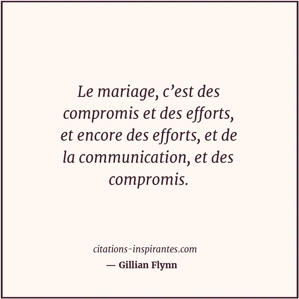 Citation de Gillian Flynn