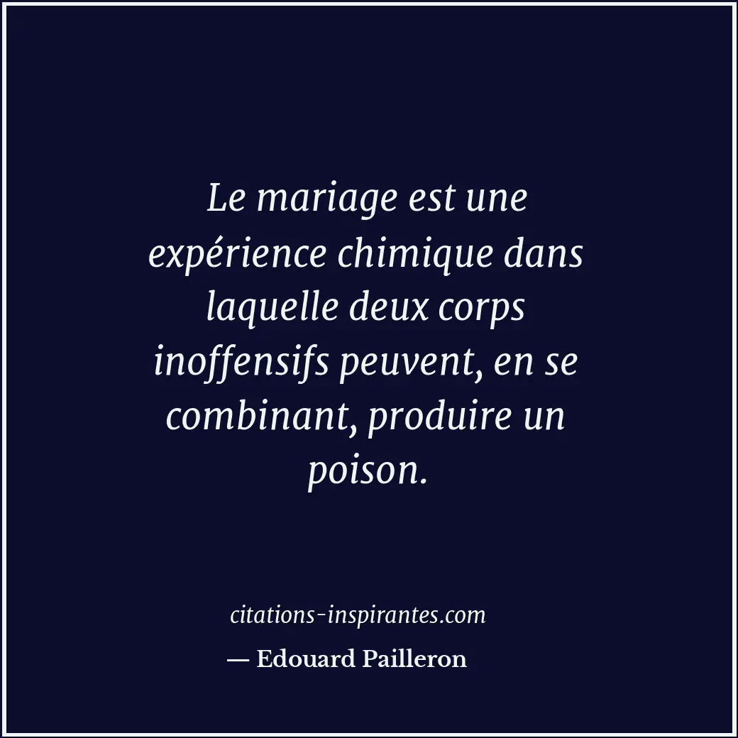 Citation de Edouard Pailleron