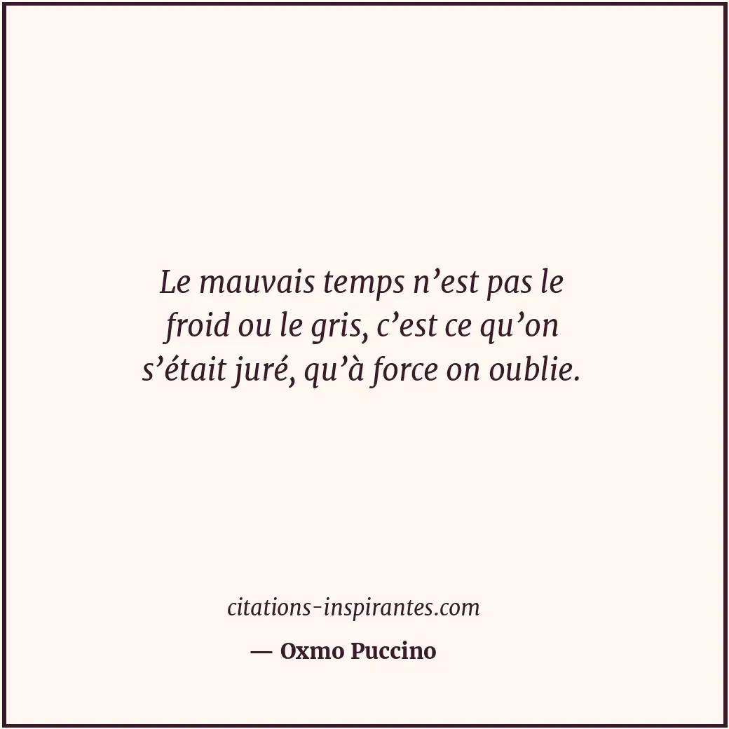 Citation de Oxmo Puccino