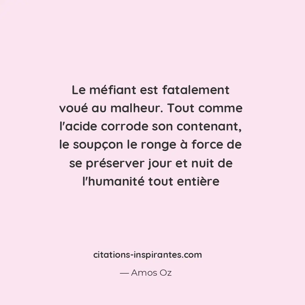 Citation de Amos Oz