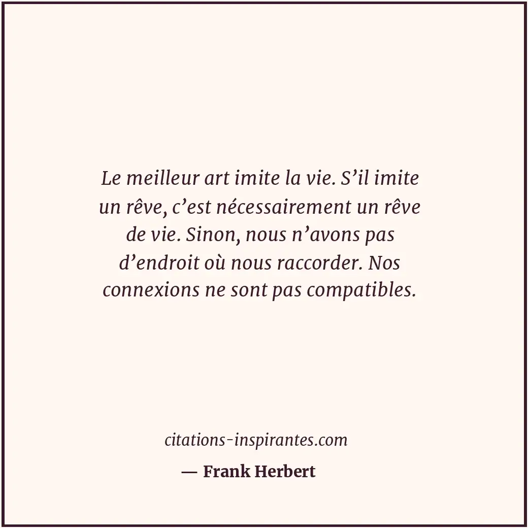 Citation de Frank Herbert