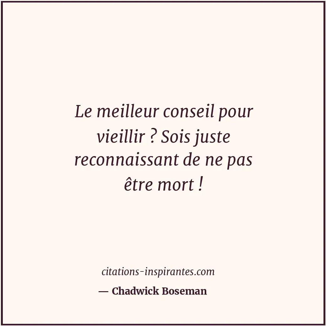 Citation de Chadwick Boseman