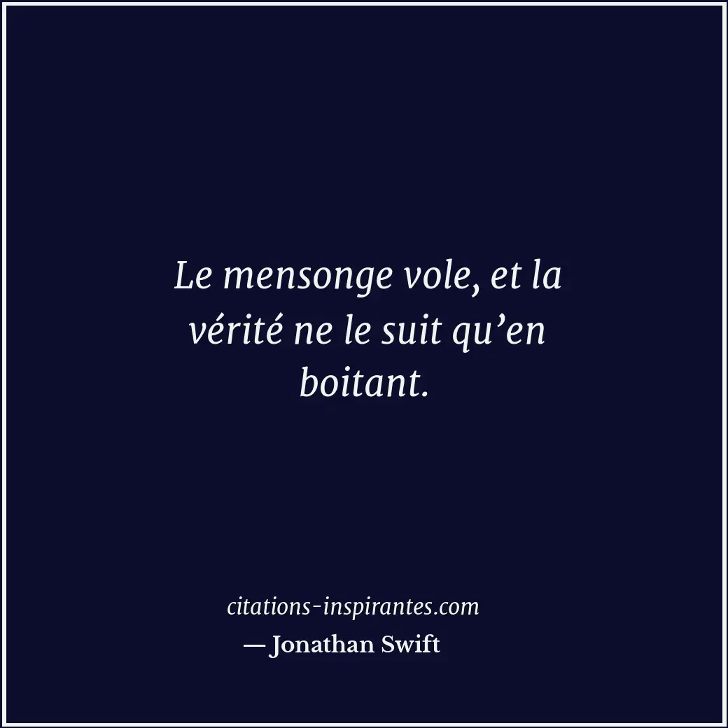 Citation de Jonathan Swift