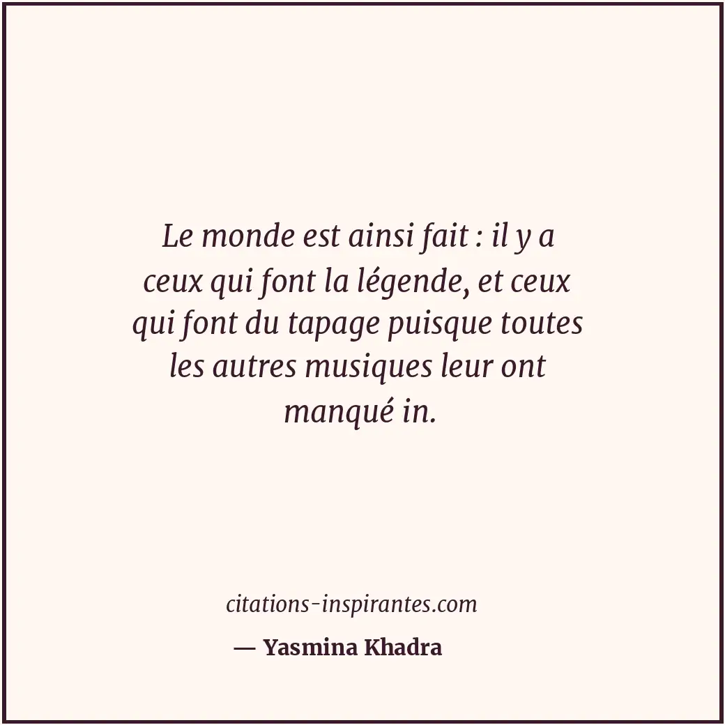 Citation de Yasmina Khadra