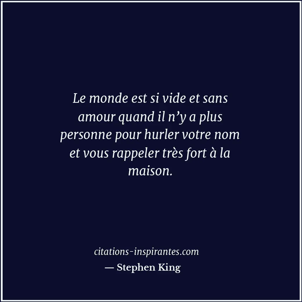 Citation de Stephen King