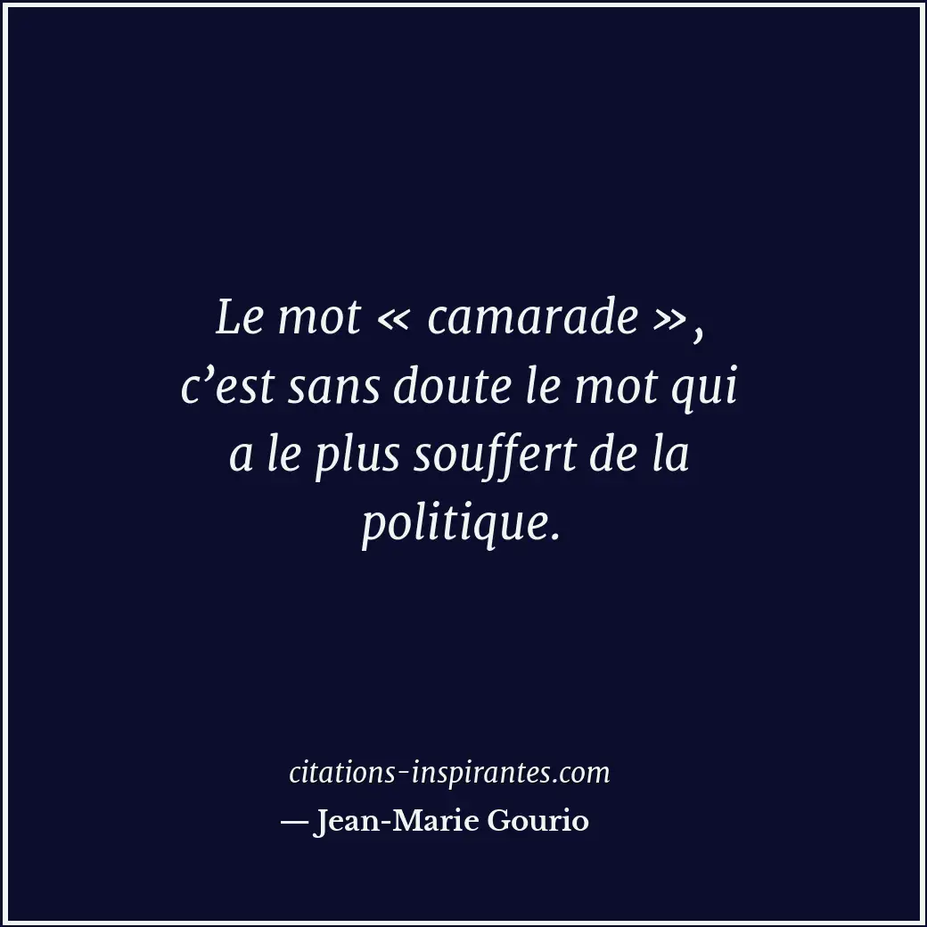 Citation de Jean-Marie Gourio