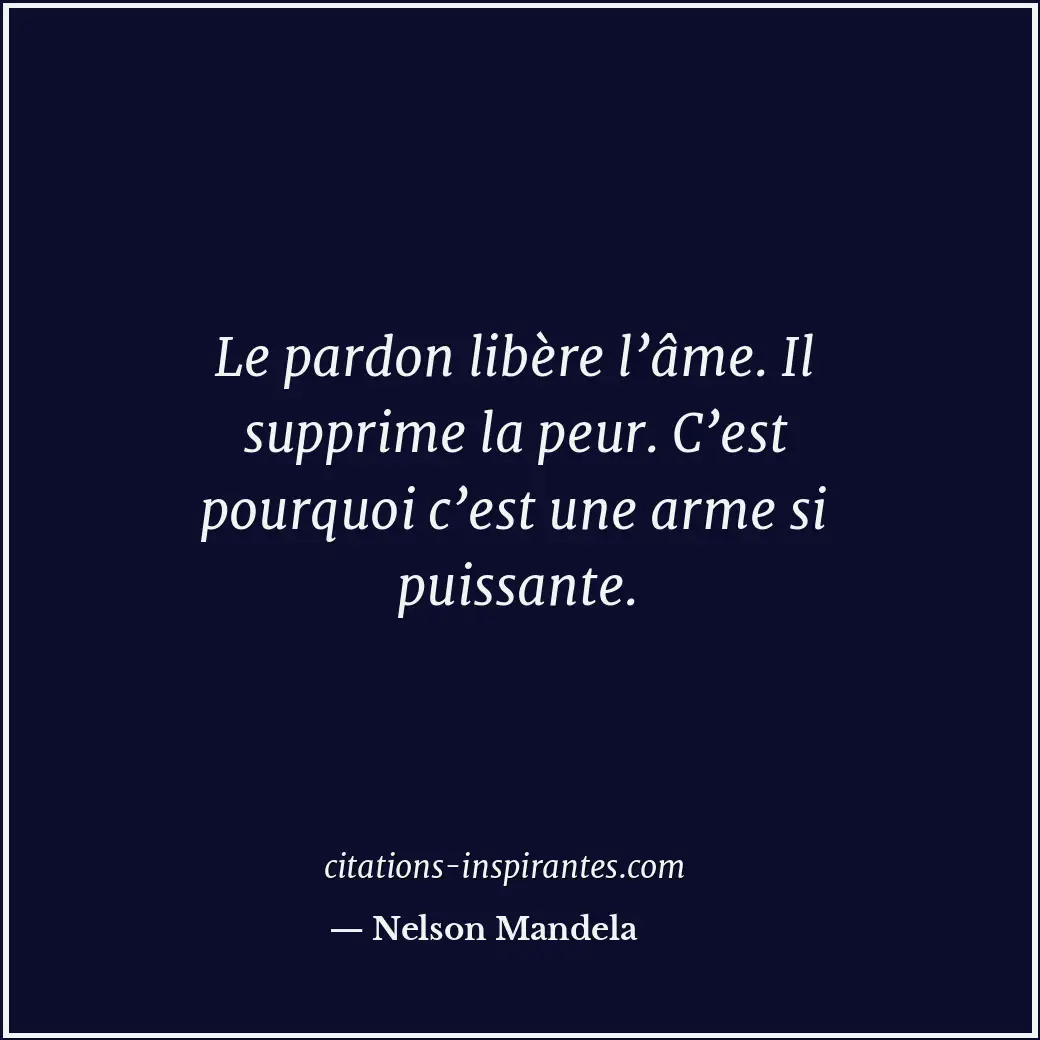 Citation de Nelson Mandela