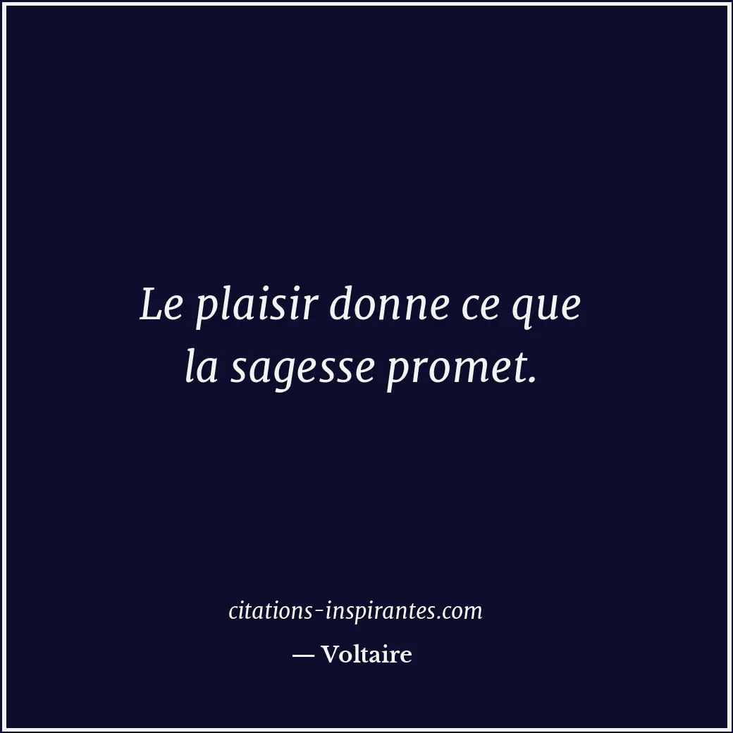 Citation de Voltaire