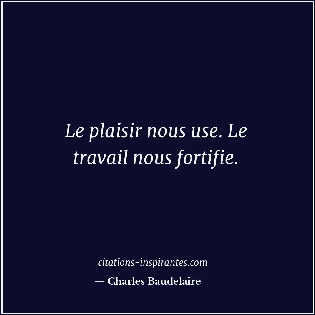 Citation de Charles Baudelaire