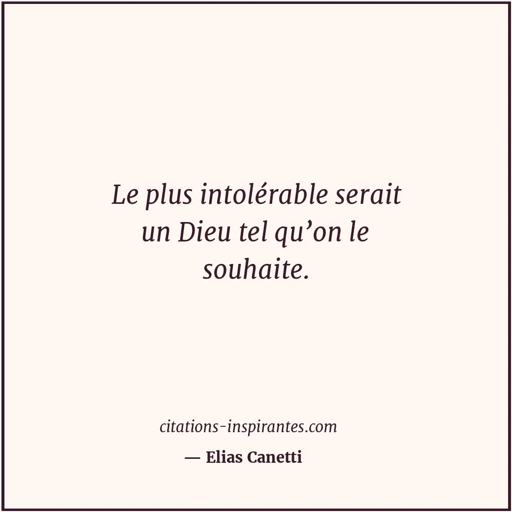 Citation de Elias Canetti