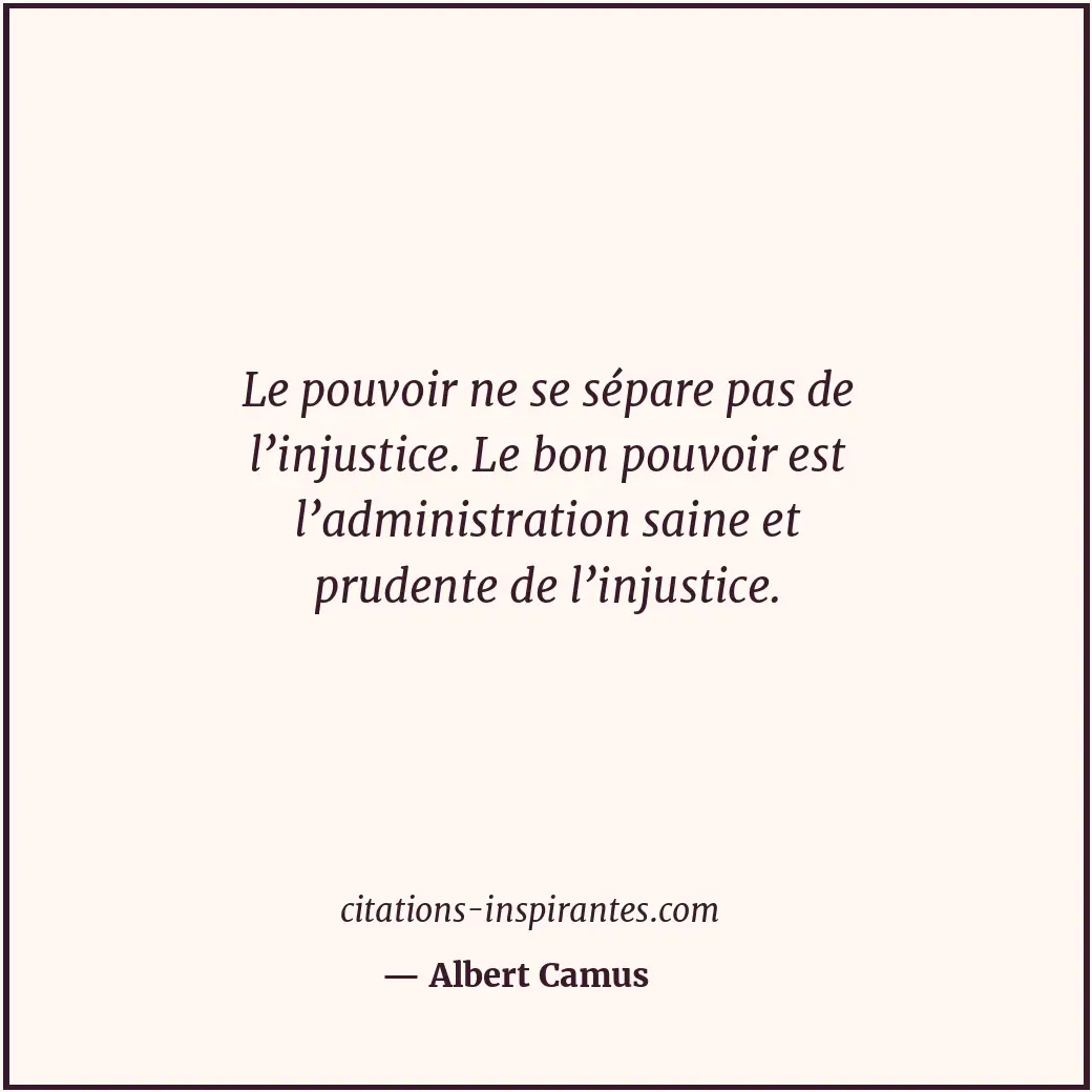 Citation de Albert Camus