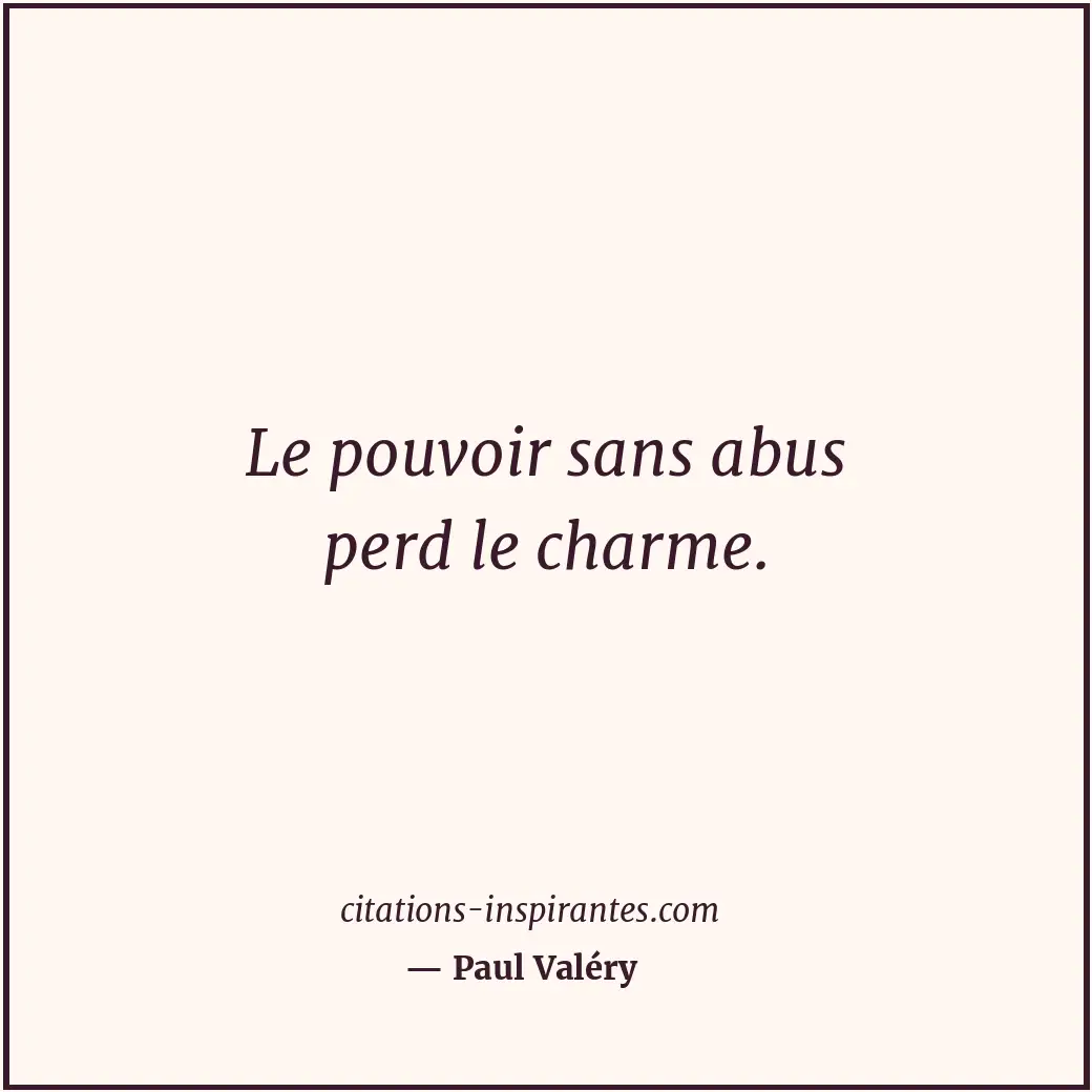 Citation de Paul Valéry