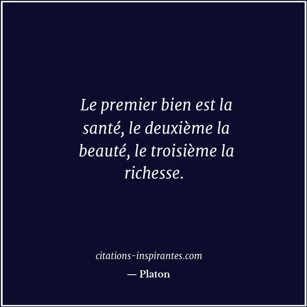 Citation de Platon