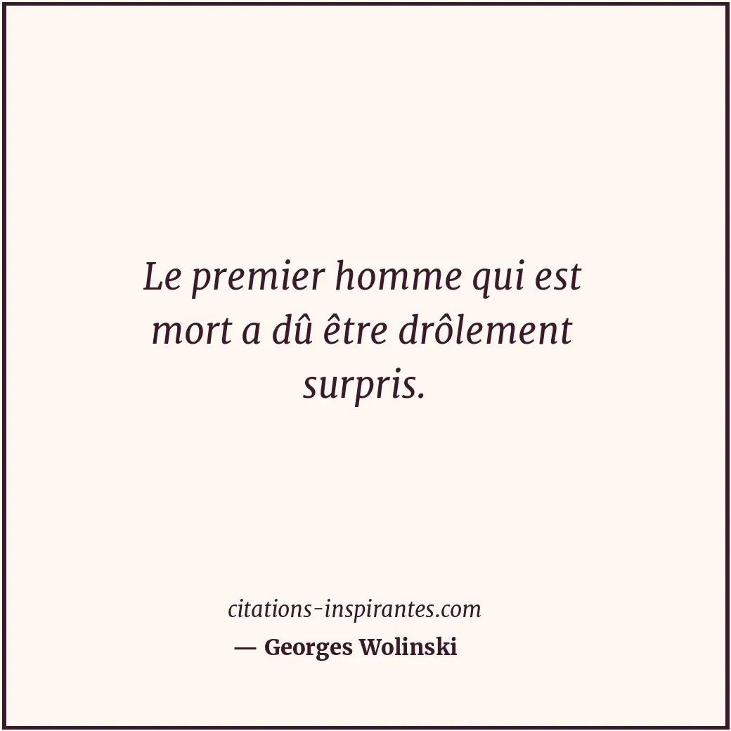Citation de Georges Wolinski