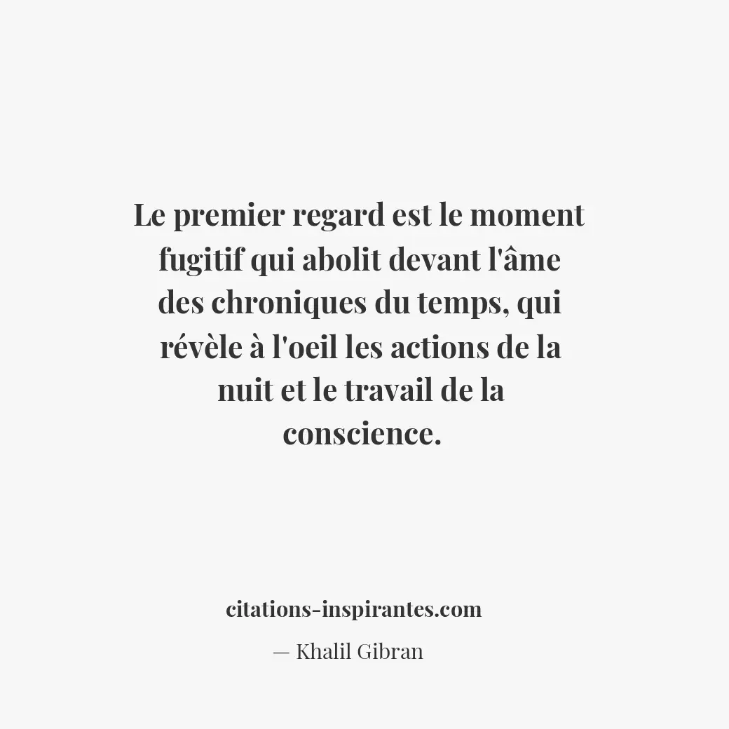 Citation de Khalil Gibran