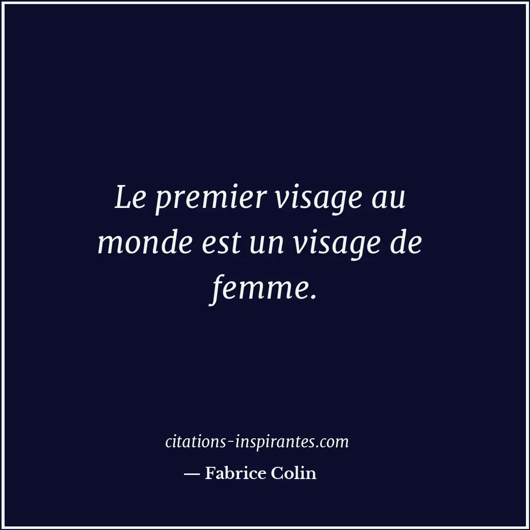 Citation de Fabrice Colin