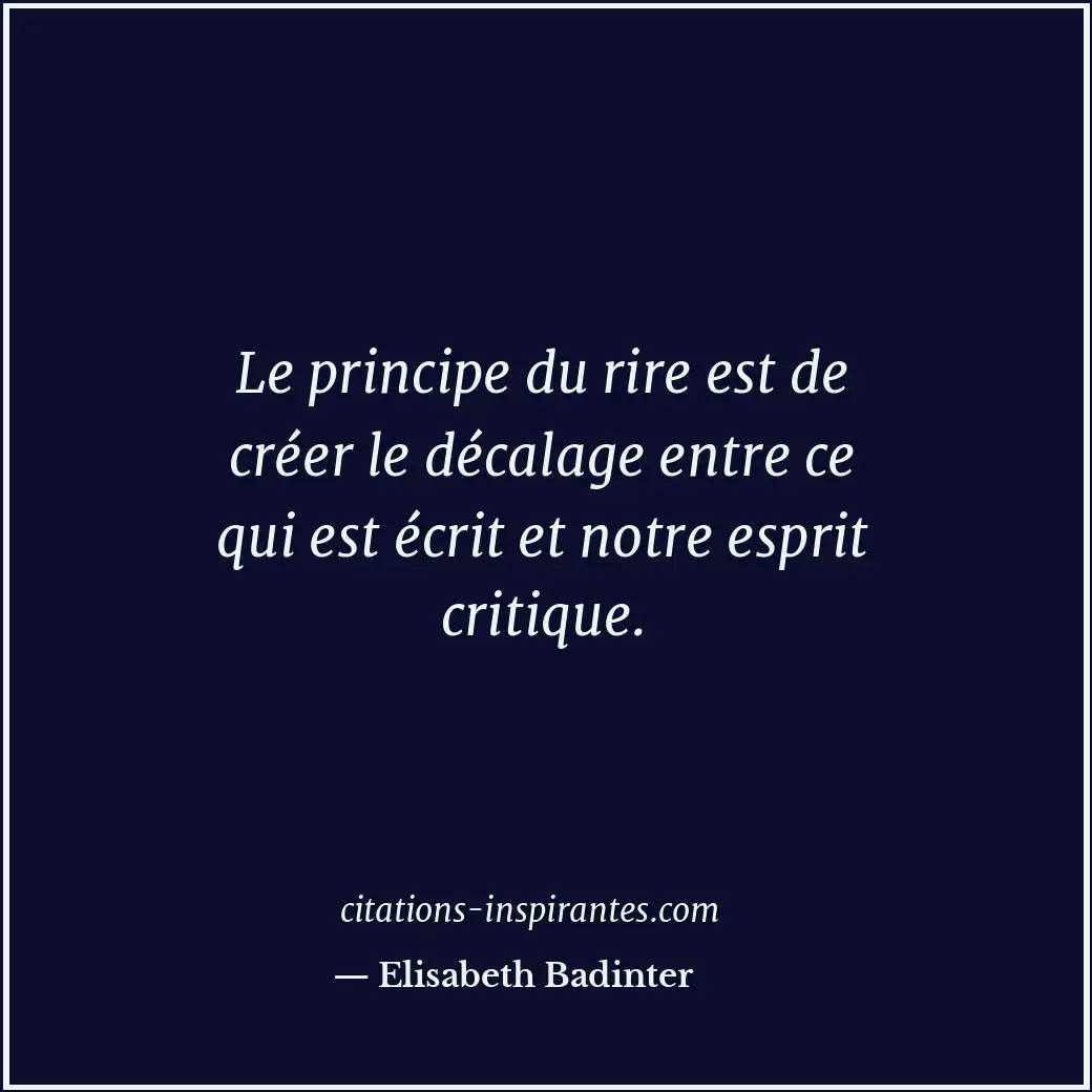 Citation de Elisabeth Badinter