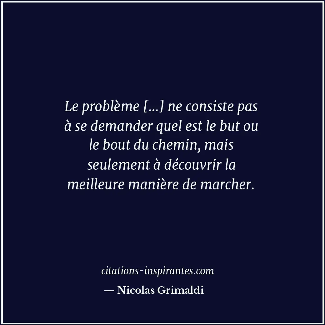 Citation de Nicolas Grimaldi