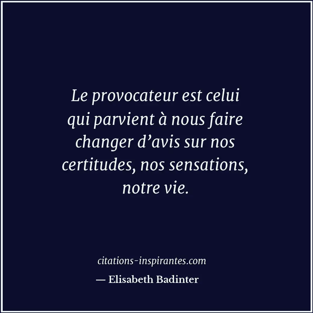 Citation de Elisabeth Badinter