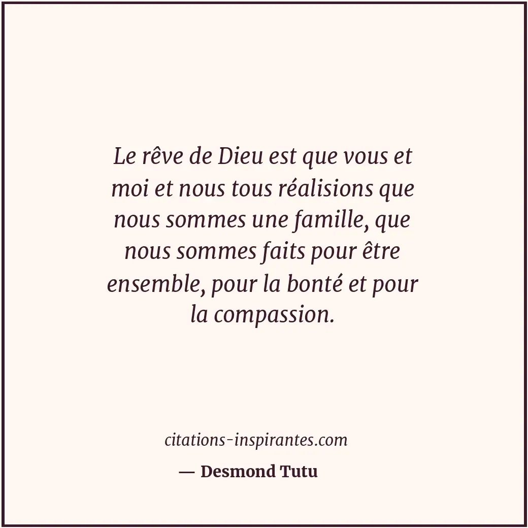 Citation de Desmond Tutu