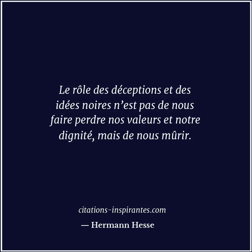 Citation de Hermann Hesse