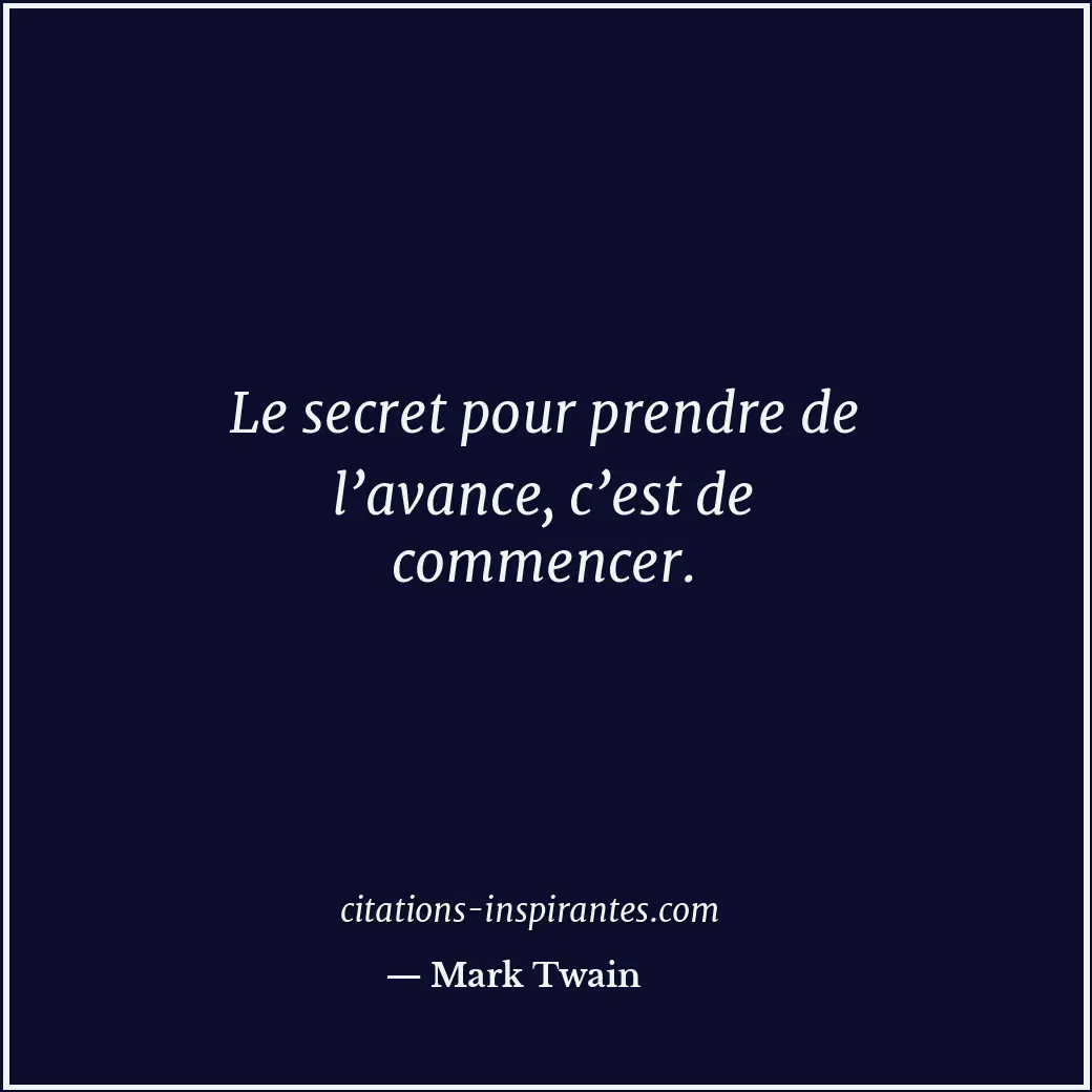 Citation de Mark Twain