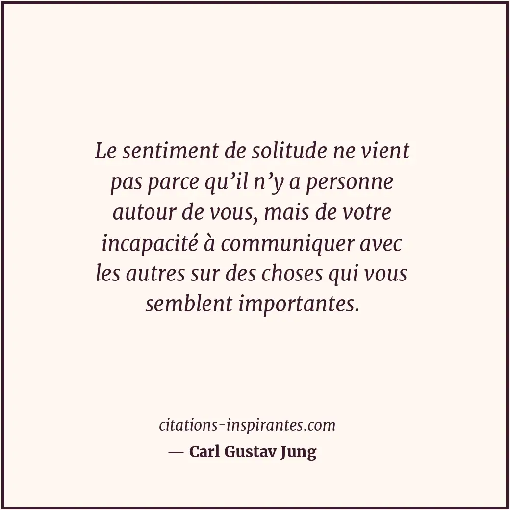 Citation de Carl Gustav Jung