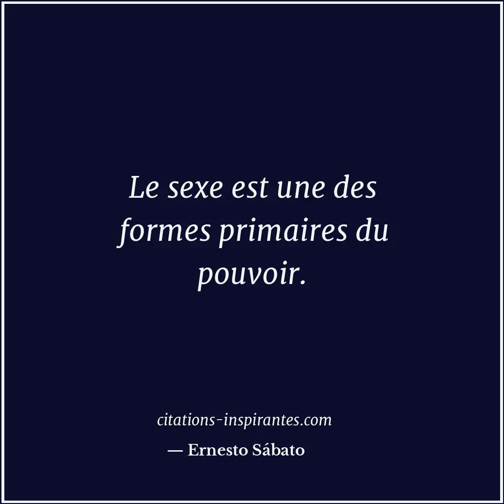Citation de Ernesto Sábato