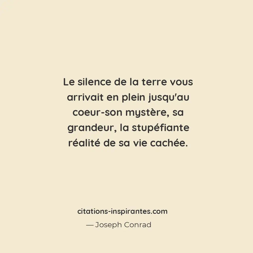 Citation de Joseph Conrad