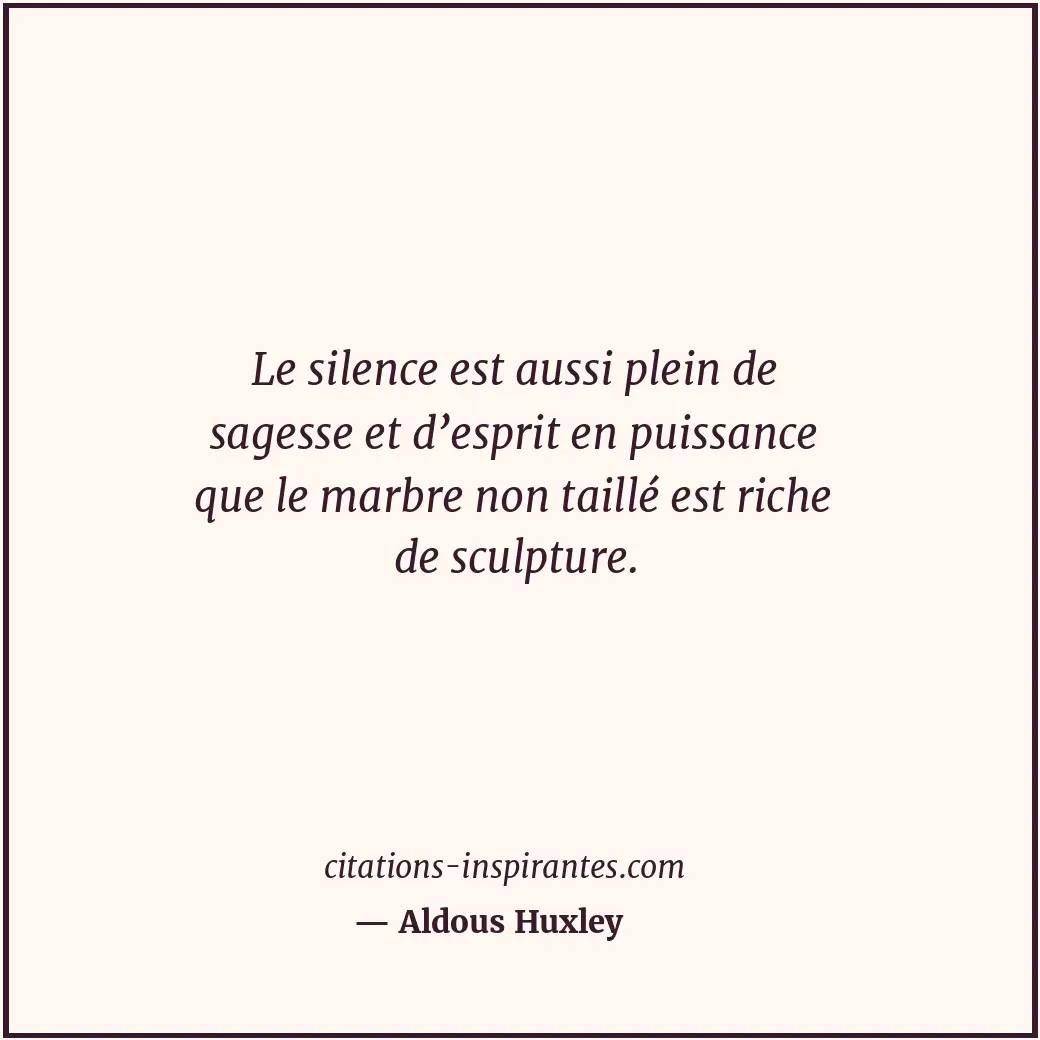 Citation de Aldous Huxley