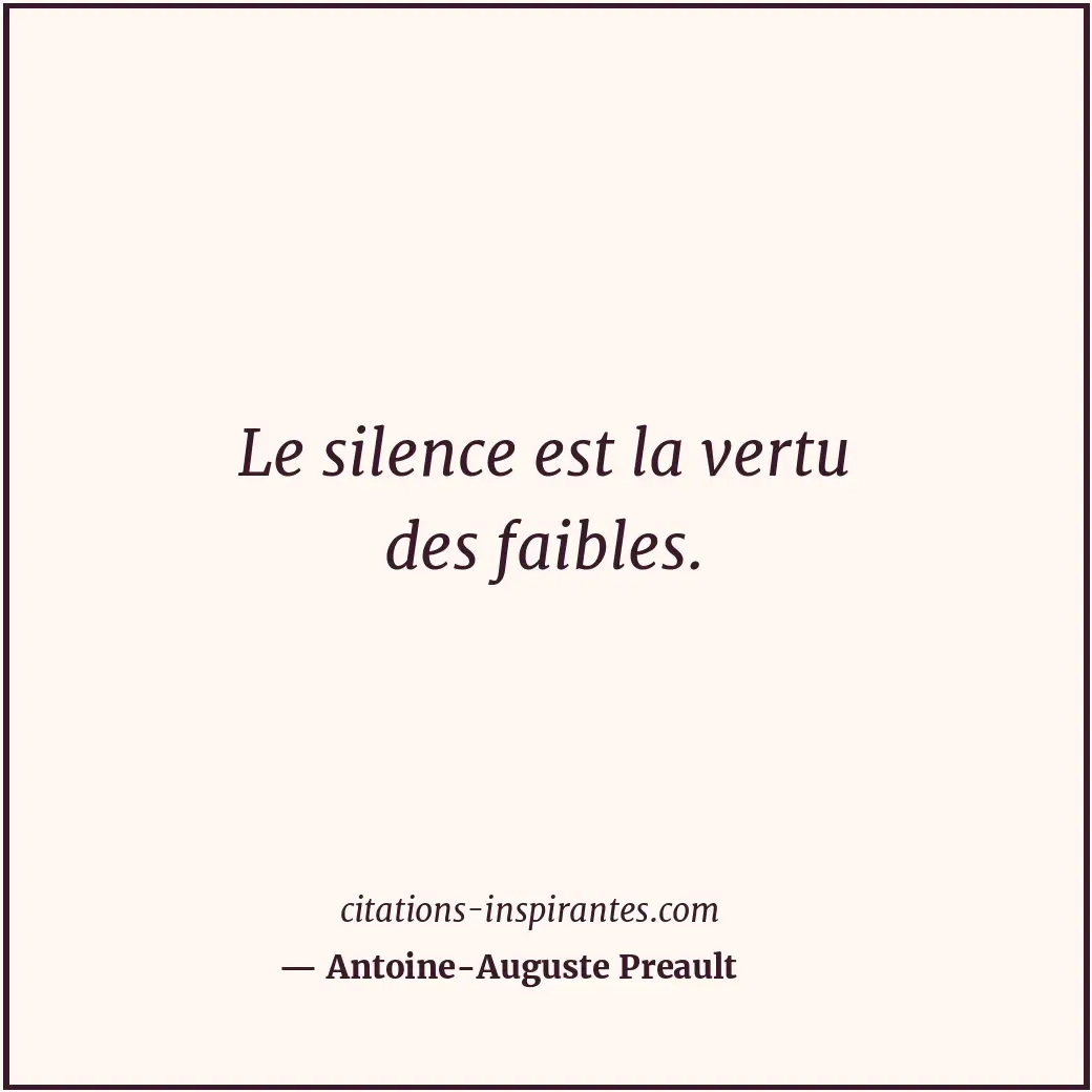 Citation de Antoine-Auguste Preault