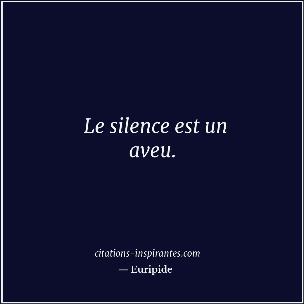 Citation de Euripide