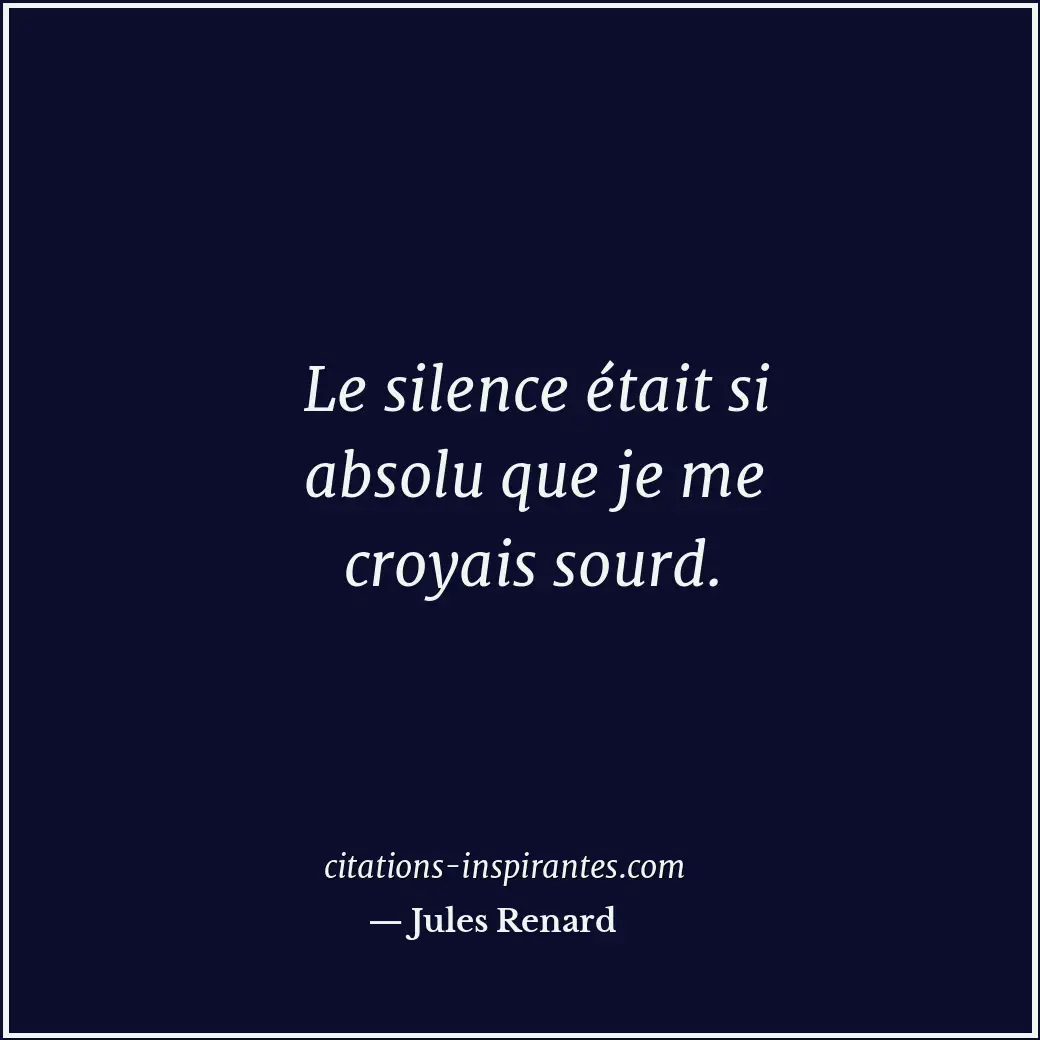 Citation de Jules Renard
