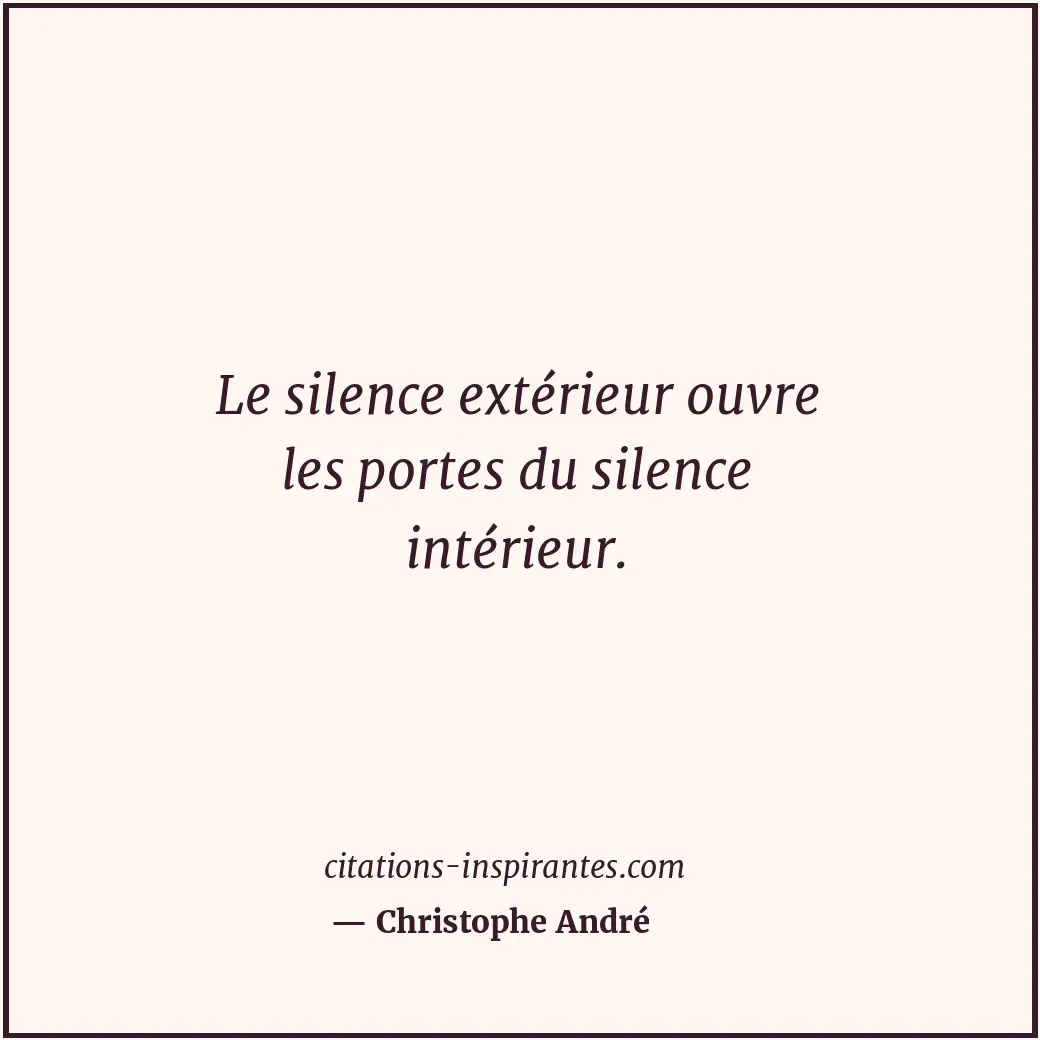 Citation de Christophe André