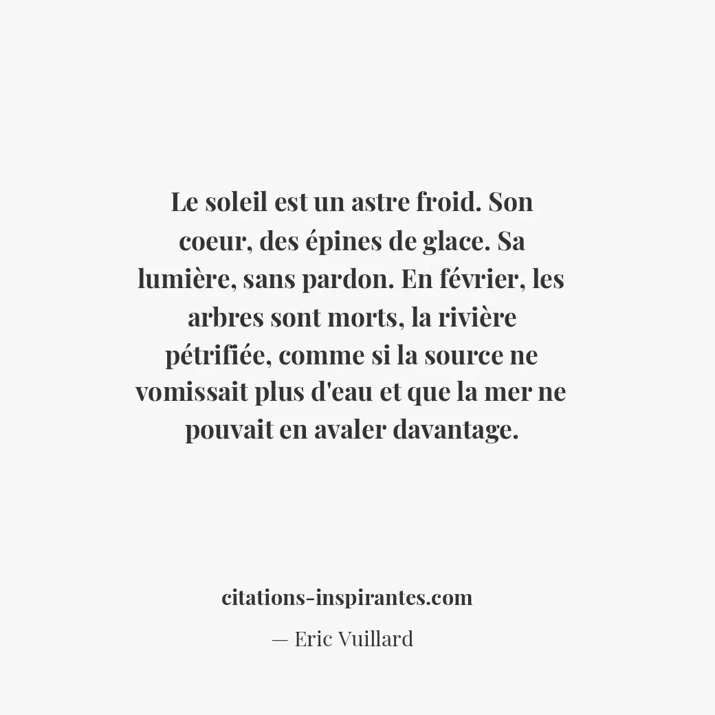 Citation de Eric Vuillard
