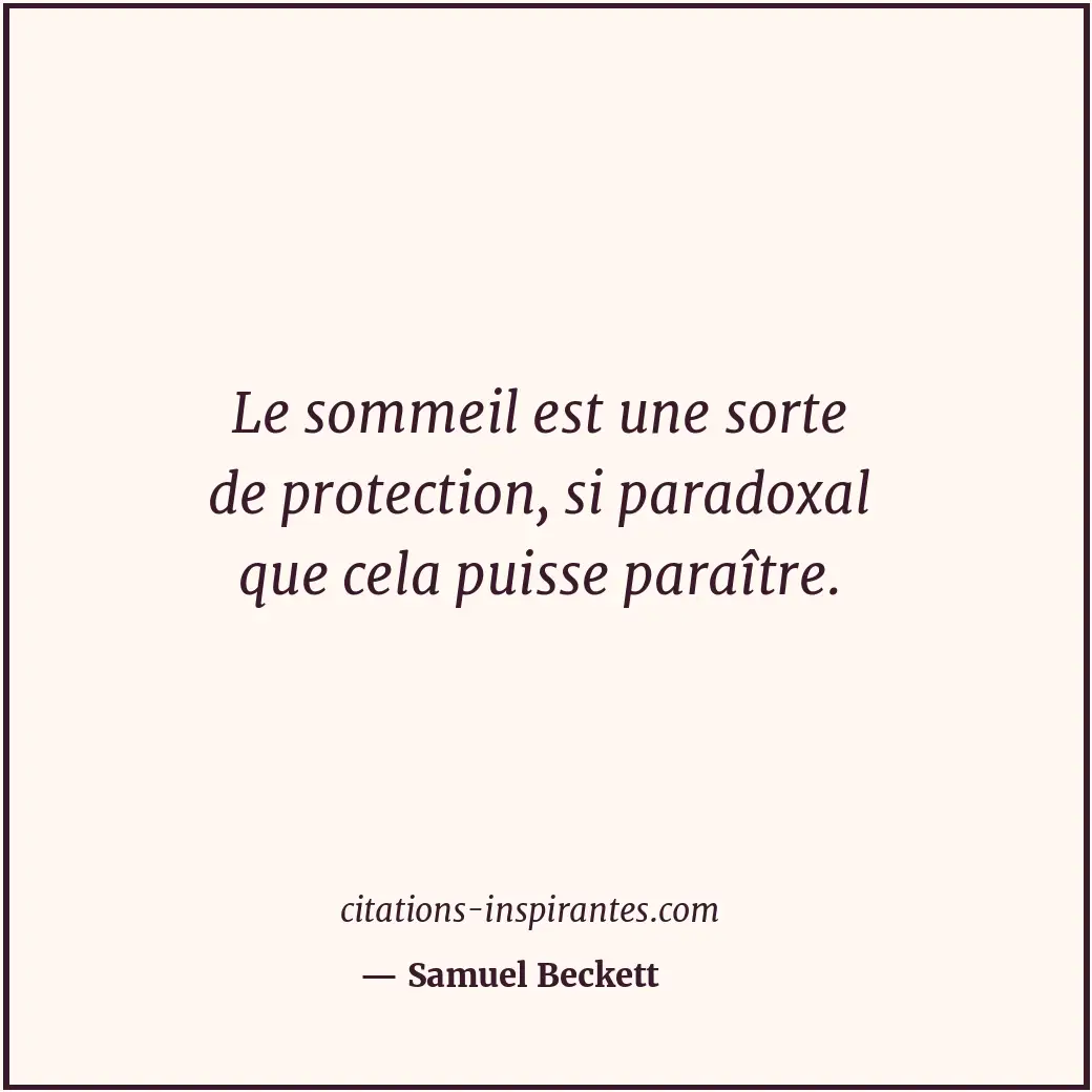 Citation de Samuel Beckett