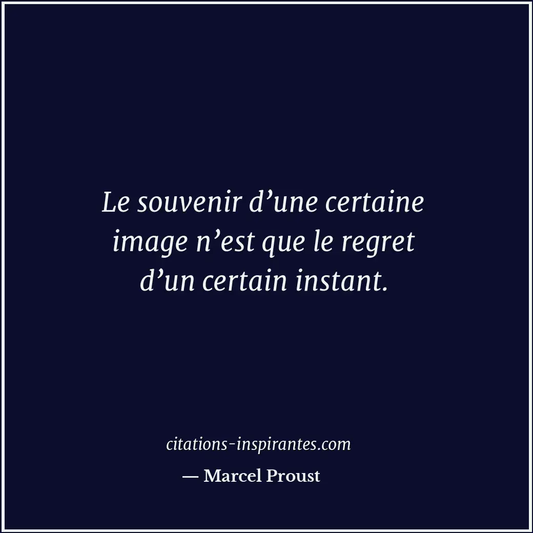 Citation de Marcel Proust