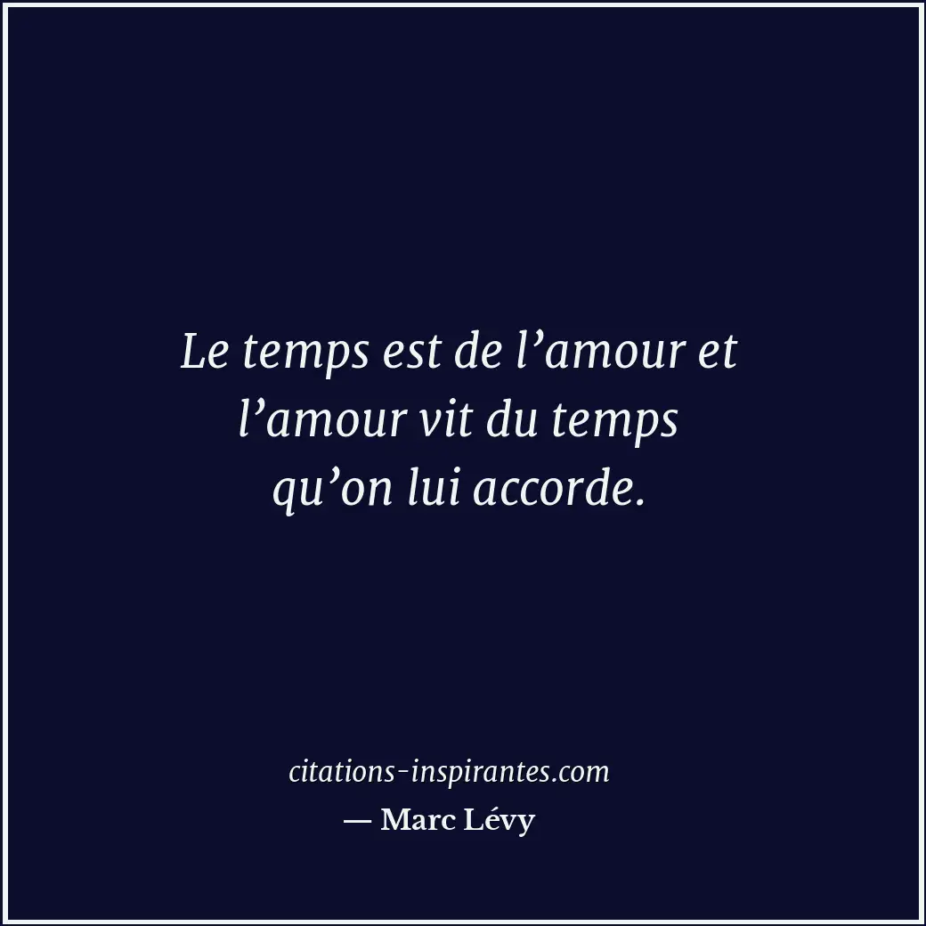 Citation de Marc Lévy