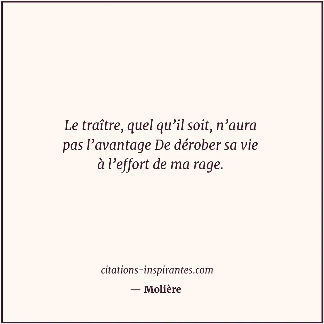 Citation de Molière