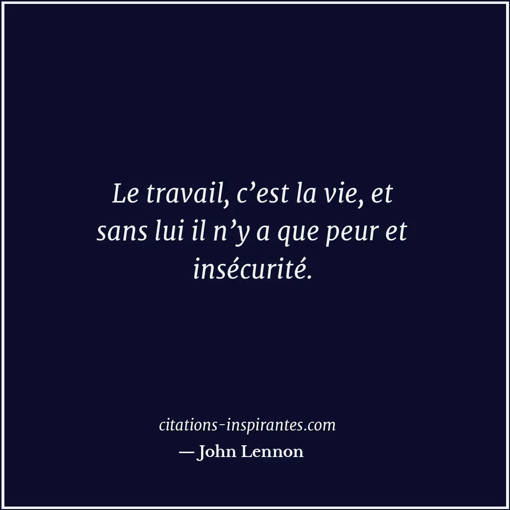 Citation de John Lennon