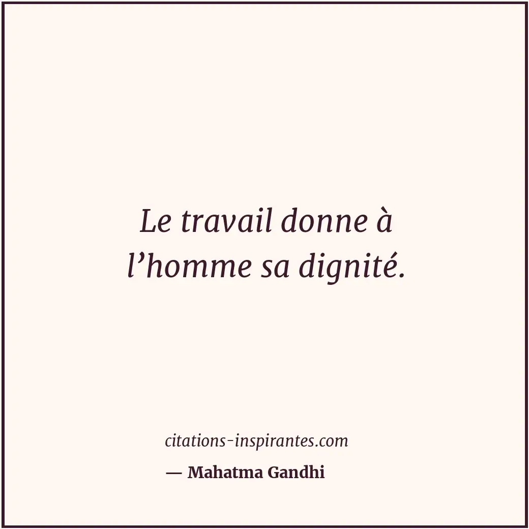 Citation de Mahatma Gandhi