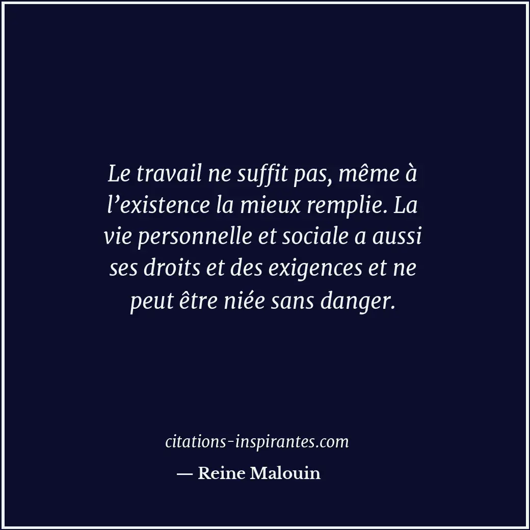 Citation de Reine Malouin