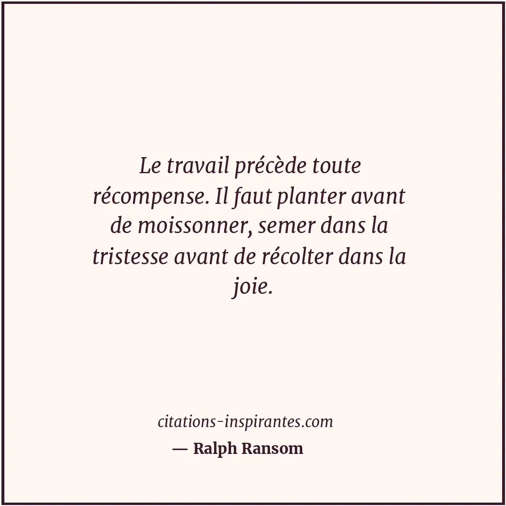 Citation de Ralph Ransom