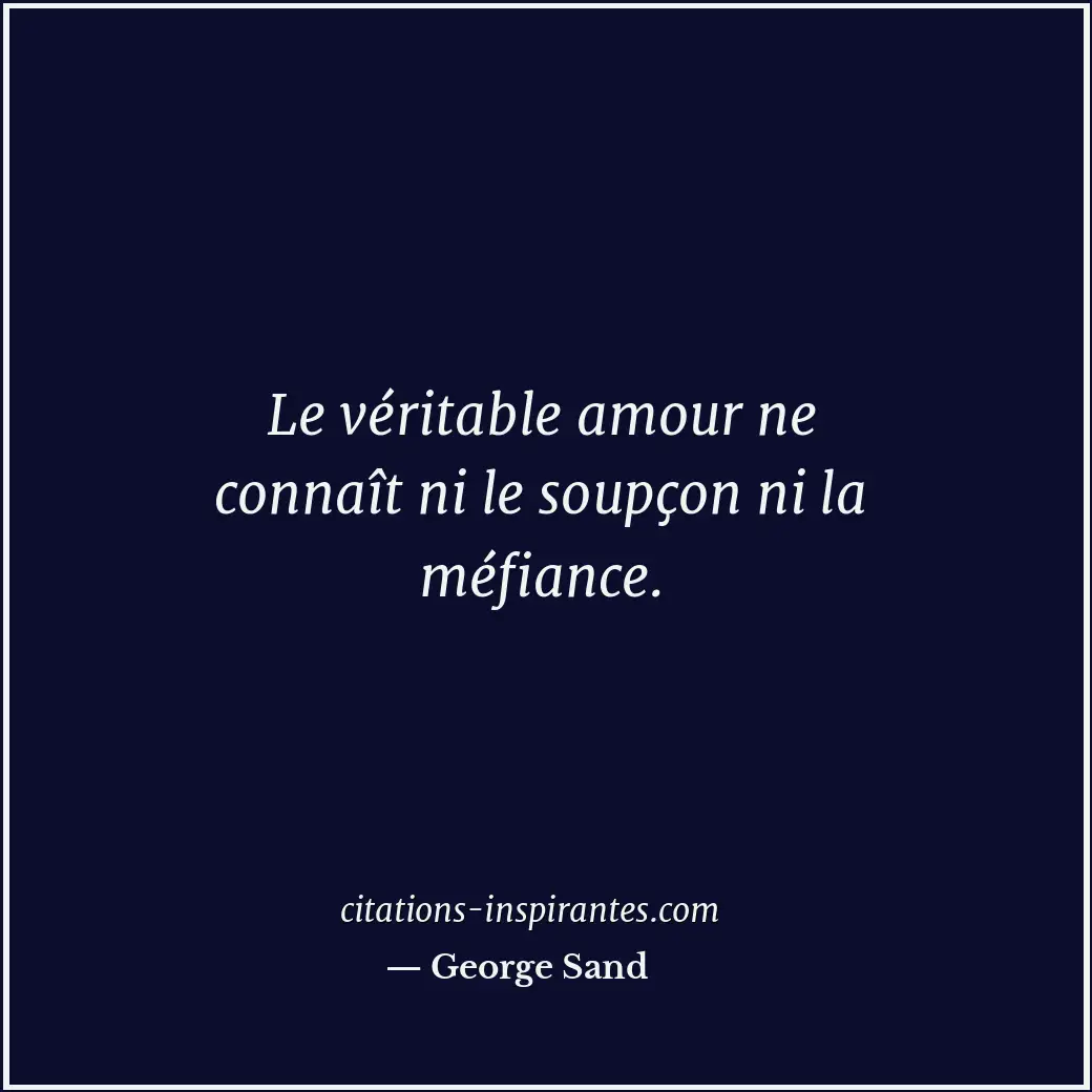 Citation de George Sand